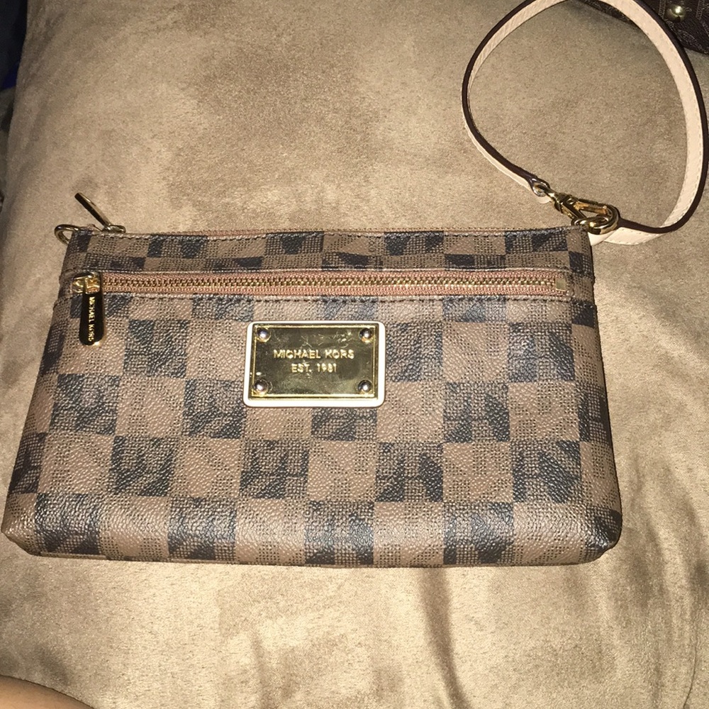 Michael kors checkered print